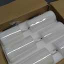 12 Pcs White Flameless Candles Flat Top LED Candles with Remote Timer, Pillar Flameless Candle Bulk Flickering Battery Operated Candle for Wedding Festival Outdoor Home Decor D 3'' x H 4'' 5'' 6''
