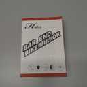 Hafny NEW Bar End Bike Mirror, HD Automotive Grade Glass Lens, Large Surface, Shatterproof, Multi-Angle Adjustable, E-Bike Mirrors, (HF-M902LB-FR08 (Left Side, Blue Glass))