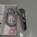 High Pressure 6 Setting Shower Head Hand-Held with ON/OFF Switch and Spa Spray Mode - Hand Held Shower Head with Handheld Spray - Shower Head with Hose - Chrome