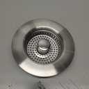 Kitchen Sink Drain Strainer 3 in 1, 304 Stainless Steel Pop Up Sink Stopper, Anti-Clogging Sink Drain Strainer for US Standard Kitchen Drain (SUS304 Brushed)