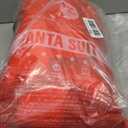 Mannice Santa Claus Costume for Men 9PCS, Christmas Santa Costume Adult Deluxe Santa Suit Professional Santa Outfit (XX-Large, Wine Red)