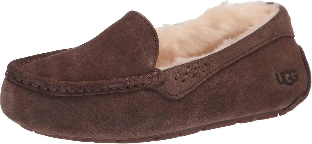 UGG Women's Ansley Slipper, Espresso, 12 