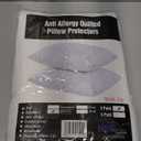 UNILIBRA 2 Pack Waterproof Pillow Protector Quilted Queen Size(21"X30") (Queen Pillow Protector)