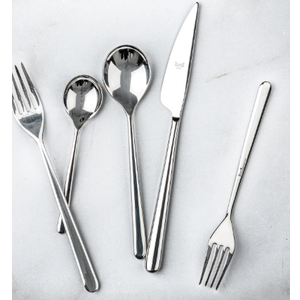 5-Piece Flatware Set in Mirror