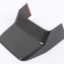 Vehicle Interior Decal Car Rear Air Vent Cover Anti-Kick Panel Trim Interior Accessories for Toyota Land Cruiser Prado 250 LC250 2024 2025(Carbon Fiber,Lower)