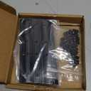 10Pcs 2020 Aluminum Extrusion T Slot Corner Bracket Extruded Hardware Straight Line Connector with Screw for 20 Series Black 20/20 80 20 2040 T V Slot Aluminum Profile Length Fasteners