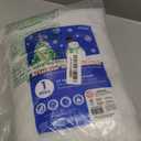 Snow Blanket for Christmas Decorations  94 x 31 Inch Large Artificial Snow Blanket for Christmas Village Displays, White Winter Décor  Thick Fluffy Faux Snow Backdrop Xmas Party Christmas Tree Base