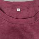 Womens Summer Tops 3/4 Length Sleeve Shirts Fashion 2026 Crew Neck Dressy Casual Blouses, L