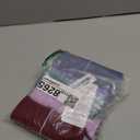 5pcs POKARLA Womens Cotton Underwear High Waist Full Coverage Briefs Soft Breathable Postpartum Panties Stretch Underpants (Medium, Multicolored,  5pack)