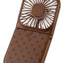 Ice Cream Portable Fan , Handy USB Fan Second Gear Wind Portable USB Rechargeable