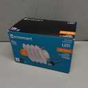EcoSmart 4 in. White Integrated LED Recessed Trim Soft White 4-Pack