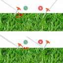 Cheardia 20 Pack Tent Stakes Heavy Duty, 9.75 Inch Yard Stakes Non-Rust Metal Tent Pegs Ground Stakes Tent Spikes for Camping Patio, Garden, Canopies, Grassland, Outdoor, Orange