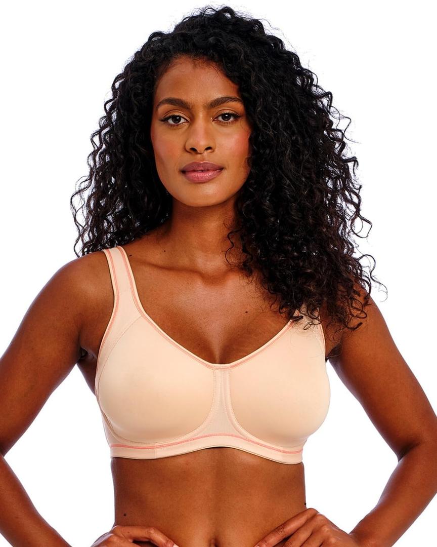 Freya Women's Sonic Underwire Sports Bra (32GG, Nude)