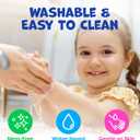Dot Markers For Toddlers 1-3 - Dot Art Paints Washable For Kids - Includes Printed & PDF Coloring Sheets - Toddler Arts And Crafts - Preschool Learning Activities - Bingo Daubers For Toddlers 2-4