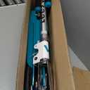 Adult Scooter with Big Wheels | Adjustable Height, Foldable Aluminum Frame | Smooth Ride for Urban Commuting and Outdoor Fun | Suitable for Teens 8-12 | 220 lbs Weight Limit (205Turquoise)