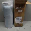 Best Price Mattress 2 Inch Ventilated Memory Foam Mattress Topper, Cooling Gel Infusion, Dorm Essentials, Twin XL Blue