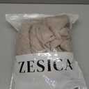 ZESICA Women's 2 Piece Outfits Lounge Pajama Sets 2026 Fall Long Sleeve Cardigans Wide Leg Pants Matching Winter Clothes (Large, Khaki)