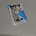 NITITOP Compatible with iPhone 12 Case Cute Clear Glitter [Compatible for MagSafe] Plating Heart Sparkle Bling Magnetic Girl Women Electroplated Frame Camera Protection Back Cover - Black