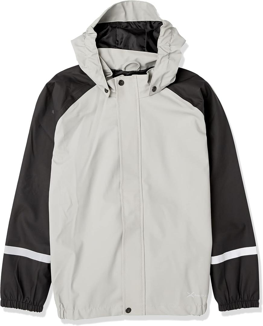 Arctix Kids' Aspen Rain Jacket (Pewter), XL