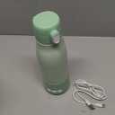 Portable Bottle Warmer for Travel, 3Min Fast Heating Bottle Warmer for Breastmilk & Water, 12 Oz Milk Warmer with Precise Temp Control and 9000mAh Long-Lasting Battery for Travel, Car, Outdoor (Green)