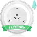 11.25" Universal Microwave Plate Replacement Glass Turntable| Fits LG, GE, Panasonic, Frigidaire, Farberware & More