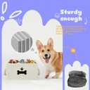 Dog Toy Basket with Lid, Dog Basket for Toys, Dogs Toy Box with Cotton Rope Handles, Collapsible Storage Bins for Pet Toys, Dogs Storage Organizer, Beige