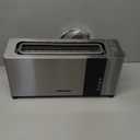 Mueller UltraToast Full Stainless Steel Toaster 2 Slice, Long Extra-Wide Slots with Removable Tray, Cancel/Defrost/Reheat Functions, 6 Browning Levels with LED Display, Housewarming Gifts New Home