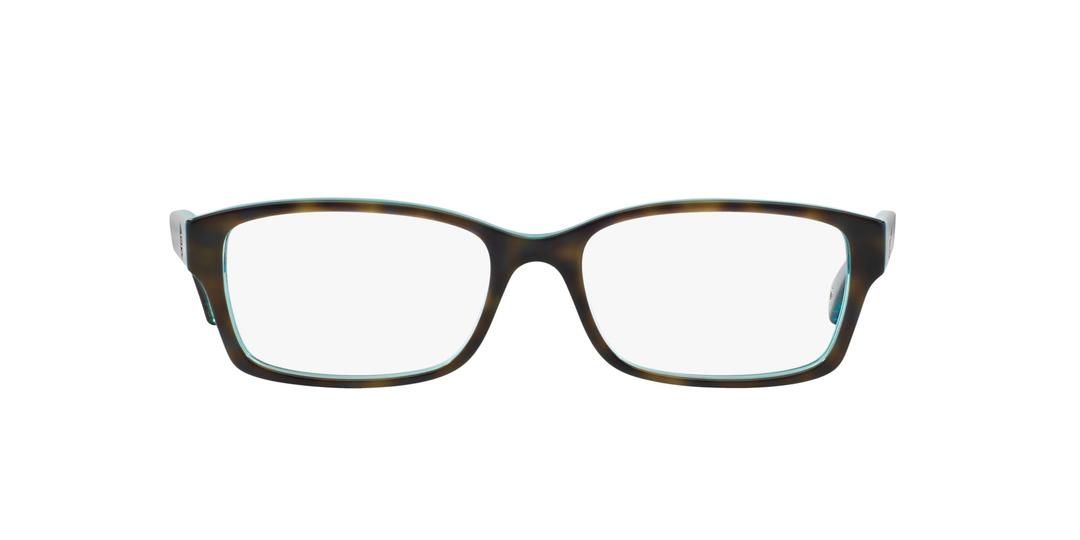 COACH Women's HC6040 Brooklyn Rectangular Prescription Eyewear Frames, Without Lenses