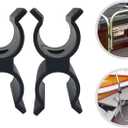 2 Pcs YOMESTE Pack Bimini Top Support Pole Clips 7/8" Takes Out The Noise and Shaking