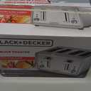 BLACK+DECKER 4-Slice Toaster, Stainless Steel, TR4900SSD