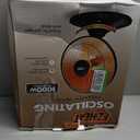 EZ-HEAT 1,000-Watt Indoor Parabolic Dish Space Heater with 70-degree Wide Oscillation and Dual Heat Settings, Adjustable Tilt, Tip Over Switch & Overheat Protection Sensor, MT-BFGD-8C