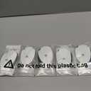 TENS/EMS Unit Replacement Pads NURSAL 20 Pack 3.5mm Snap Electrode Patches for Electrotherapy, Reusable Self-Adhesive Electrodes Pads, Compatible with Belifu, AVCOO, MEDVICE TENS (White)