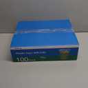 100 Pack - 16 oz Clear Plastic Cups with Lids, Sturdy & Food Safe Iced Coffee Cups with lids, Disposable Plastic Smoothie Cups for Cold Drinks, Sip Lids