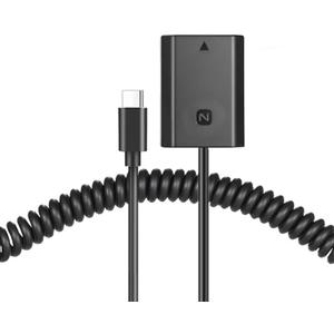 Raeisusp PD DC Cable NP-FZ100 Dummy Battery for Sony Alpha A9 A7RM3 A7RIII a7 iii A7M3 ILCE-9 A6600