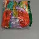 LASPIA Cowl Neck Dress Sexy Strap Shoulder Pleated Maxi Dresses Summer Wedding Guest Dresses for Women (Small, Rainbow)