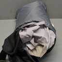 Fade and Tear Resistant Patio Loveseat Covers, Heavy-Duty Waterproof Outdoor Couch Cover, UV Resistant Outdoor Sofa Cover, Lawn Patio Outdoor Furniture Covers,Gray/Black 79Wx38Dx35H Inch