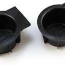 Cup Holder Insert fit for Ford F150,2003-2006 Ford Expedition/Lincoln Navigator,2006-2008 Lincoln Mark LT Front Center Console Rubber Cup Holder,2L1Z-7813562-AAA (2 PCS)