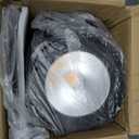BETOPPER White Stage Par Lights w/Barndoor Professional 100W COB Spotlight Bright DJ Light Strobe Lighting for Church,Parties,Wedding,Therter,Live Events,Stage etc. (1)