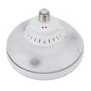 Luocute Modern Low Profile Ceiling Fan, Ceiling Fan with LED Light Remote Control Low Noise Color Temperature Adjustable Stepless Dimming Tools for Bedroom Indoor Outdoor (White)