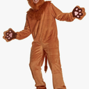 Morph Lion Costume Adult - Lion Costumes for Men - Animal Halloween Costume for Adults - Fun Dress Up Outfit Large