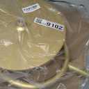 Matekxy U-Shape Metal Plant Stand Indoor Outdoor Stable Mid Century Flower Pot Feel Tool Holders Corner Tall Plant Shelves Planter Rack Display for Livingroom, Bedroom, Office - Gold