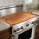 VEVOR Noodle Board Stove Cover, Stove Top Cover Board for Gas Burners & Electric Stove, Pine Wood Cutting Board with Handles, RV Stovetop Cover/Kitchen Sink Cover for Counter Space & Tray, Natural