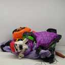 Alupssuc 11.6FT Halloween Inflatable Arch Outdoor Decoration with Built-in LEDs Lights, Large Blow Up Purple Castle Archway with Ghost & Pumpkin for Outside/Indoor Xmas,Yard,Garden,Lawn,Holiday Decor