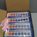 Birebebys Valentine's Day Cards with Heart Watercolor Paint Set, 24 Packs Valentine's Day Gifts for Kids School, Perfect Valentine's Classroom Exchange Prizes & Art Party Favors for Boys, Girls