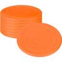 Orange Frisbee 8in 4 Pack