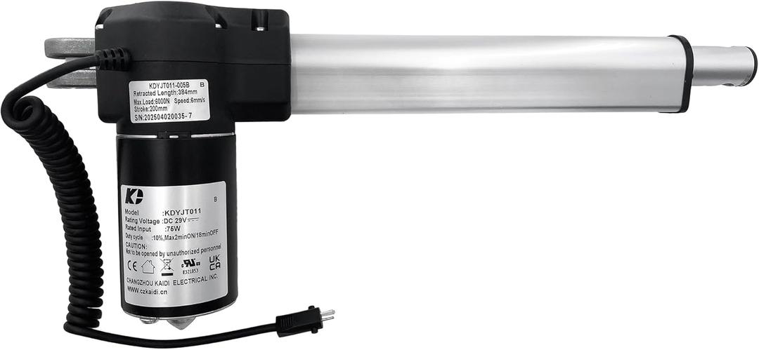 Kaidi Linear Actuator Model KDYJT011-005B B Power Recliner Lift Chairs Motor Replacement
