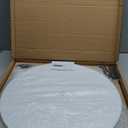 Motorized Rotating Display Stand, Angle Speed Adjustable Electric Rotating Turntable, 360 Degree 330 Lbs Load Auto Rotating Platform for Photography Big Size Products Display Video Show, Wired White