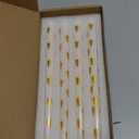 Christmas Taper Candles 10 Inch Unscented Candlesticks with String Light Design for Holiday Table Centerpiece, Fireplace Mantel, Advent Wreaths, Winter Weddings, Seasonal Home Decor,4Pack (10"CHC-gold tree)