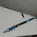 4.318 FT 5-Stage Telescopic Christmas Light Pole with Hook | Lightweight & Sturdy Extension Pole for Hanging String Lights, Holiday Lights, Birdfeeders | Ladder less High Reach Installation Tool