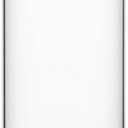 WGVI Hurricane Candle Holder Sleeve, Wide 2.5", Height 14", Clear Glass Cylinder Candleholder, Chimney Tube, Open Ended Candle Shade, 1 Piece